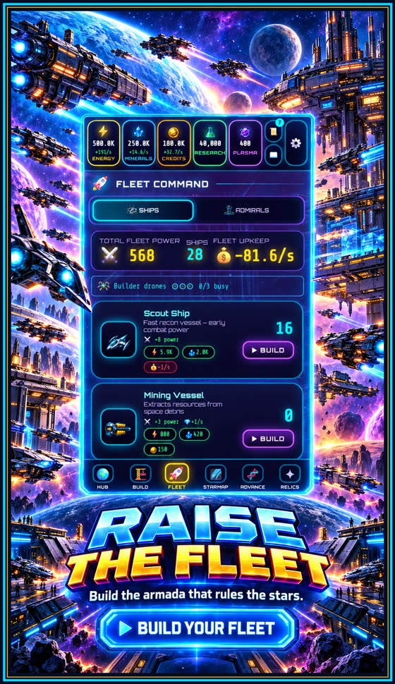 Build your fleet